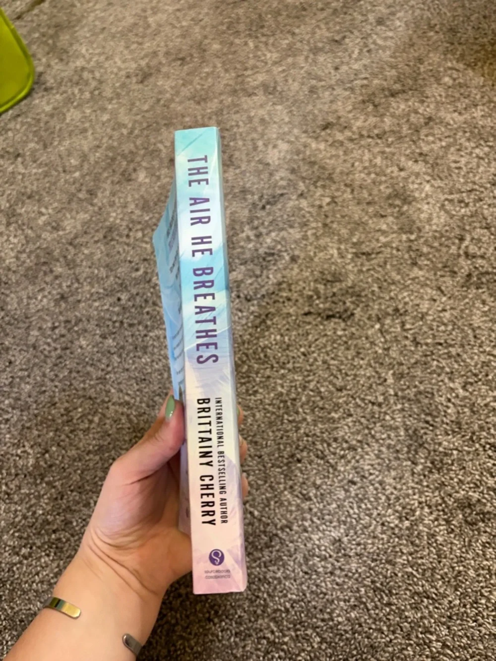 The Air He Breathes - Lavender Blue Paperback